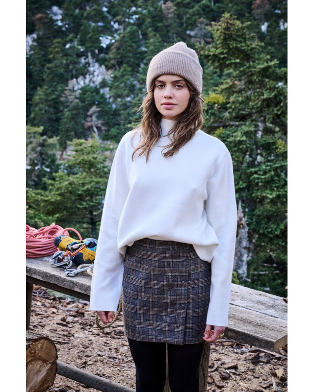 Jupe courte LAURE+ MAX carreaux