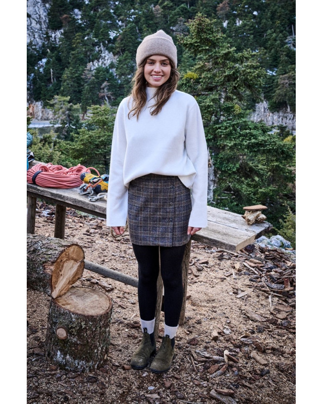 Jupe courte LAURE+ MAX carreaux