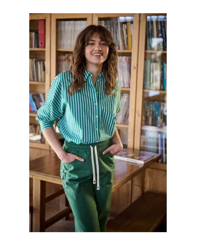 chemise contis LAURE+ MAX vert