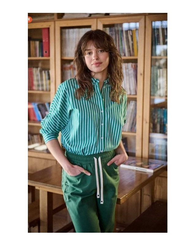 chemise contis LAURE+ MAX vert