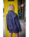 Veste courte vicka LAURE+ MAX denim brut