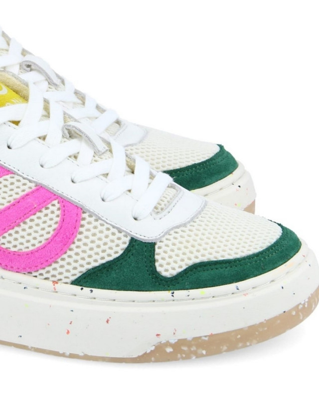 Baskets Bridget NO NAME white/pink