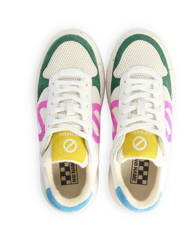Baskets Bridget NO NAME white/pink
