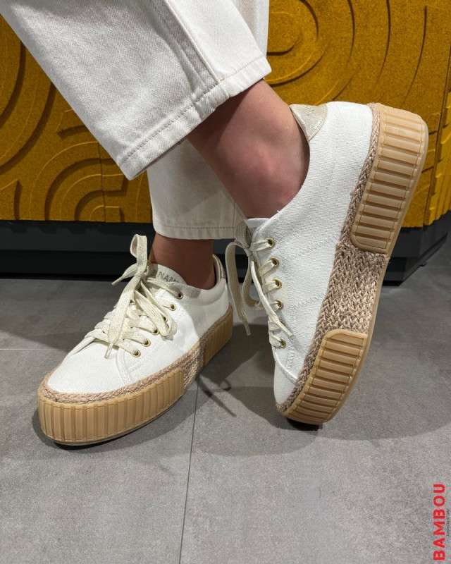Baskets Midnight Bumper NO NAME white/l.gold
