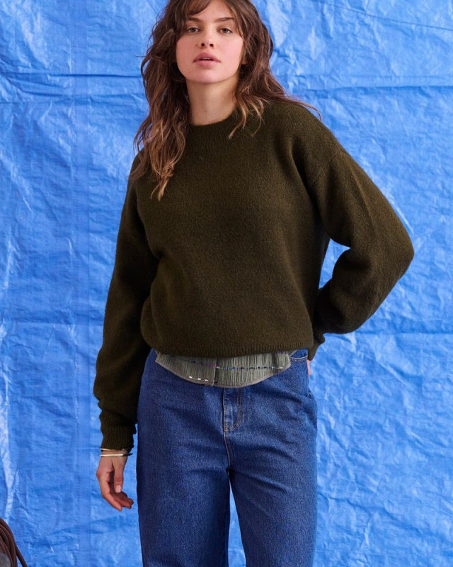 Pull marlowe LAURE+ MAX Kaki