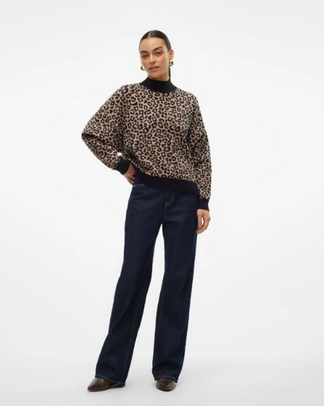 Pull col montant maria VERO MODA Noir