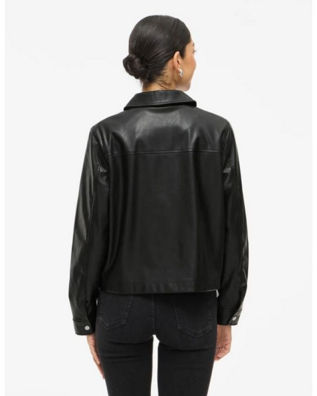 Veste courte vihellium 14107793 VILA Noir