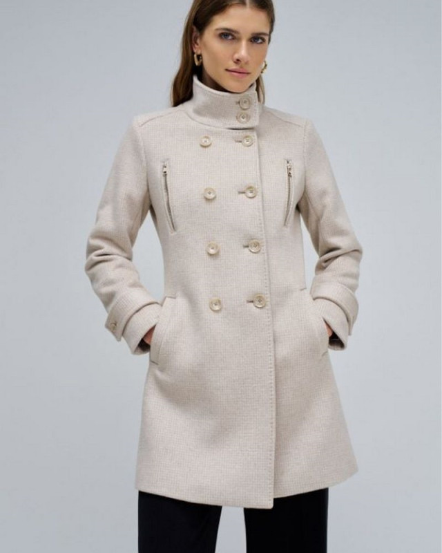Manteau Lisboa SALSA light beige v2