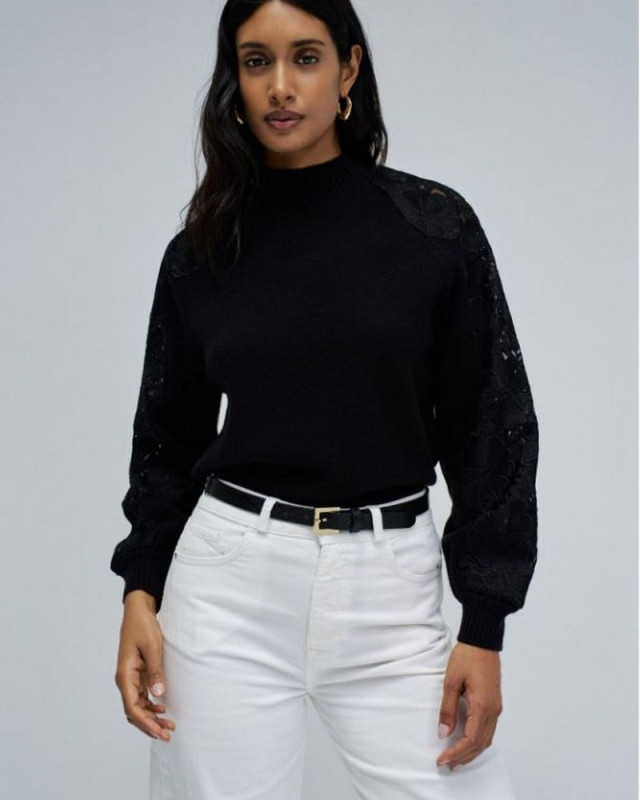 PULL Sweater SALSA Noir