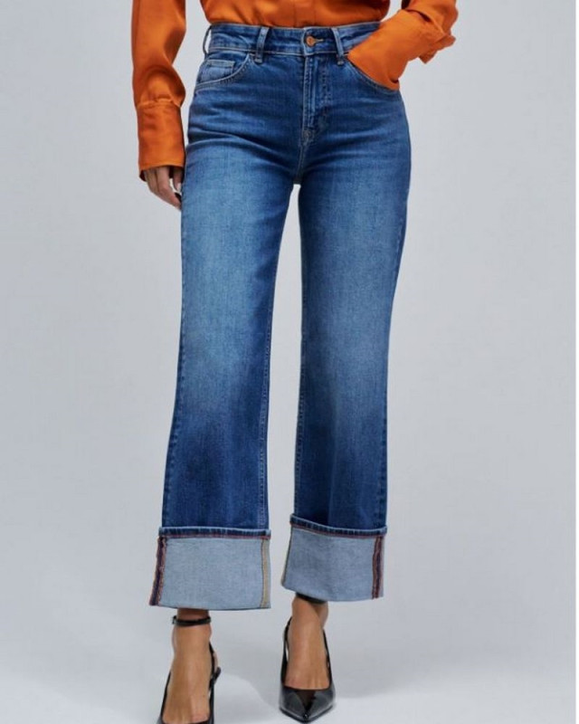 Jeans large True SALSA bleu clair