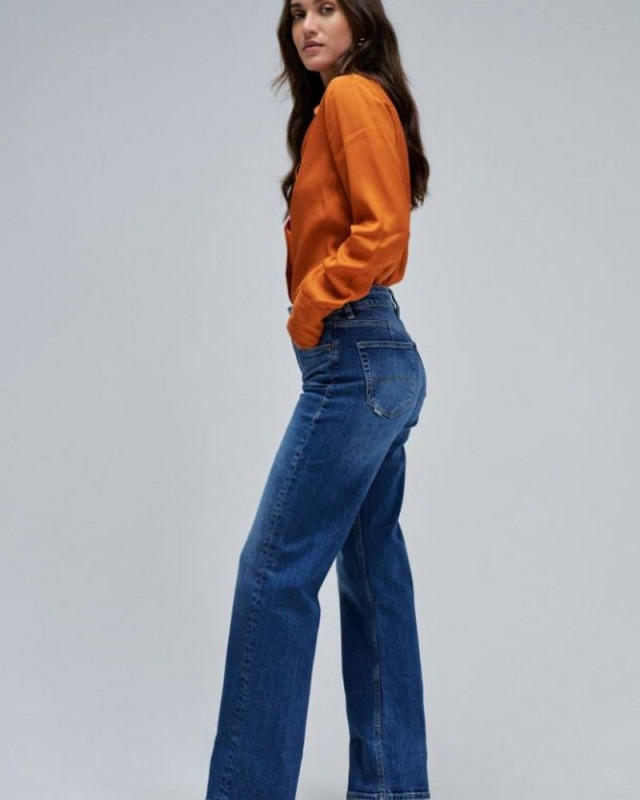 Jeans large True SALSA bleu clair