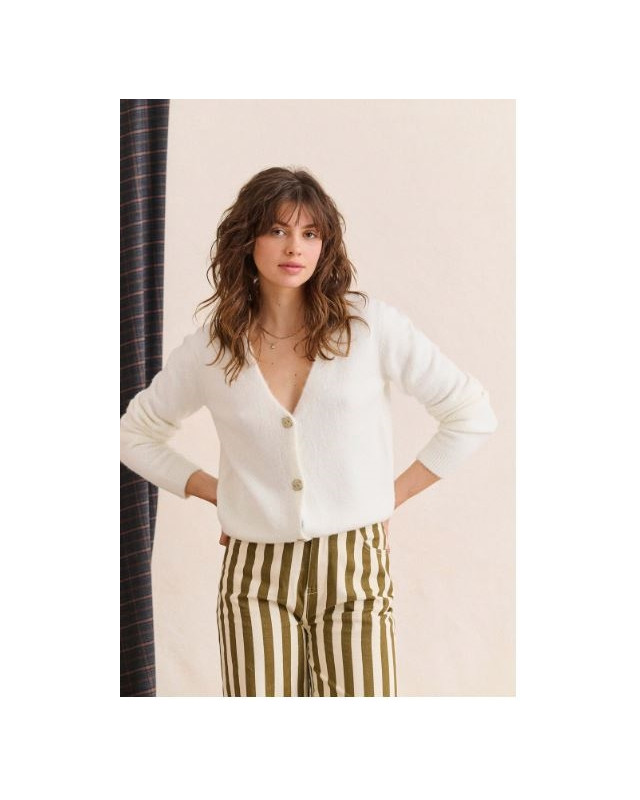 Gilet Luck LAURE+ MAX Blanc