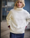 Pull Malo LAURE+MAX Blanc