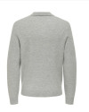 Pull col polo onsjay ONLY & SONS gris