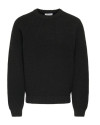 Pull Col Rond Onslitus Only&Sons Noir