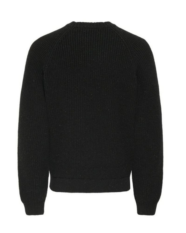 Pull Col Rond Onslitus Only&Sons Noir