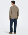Pull col polo Onsdale Only&Sons walnut