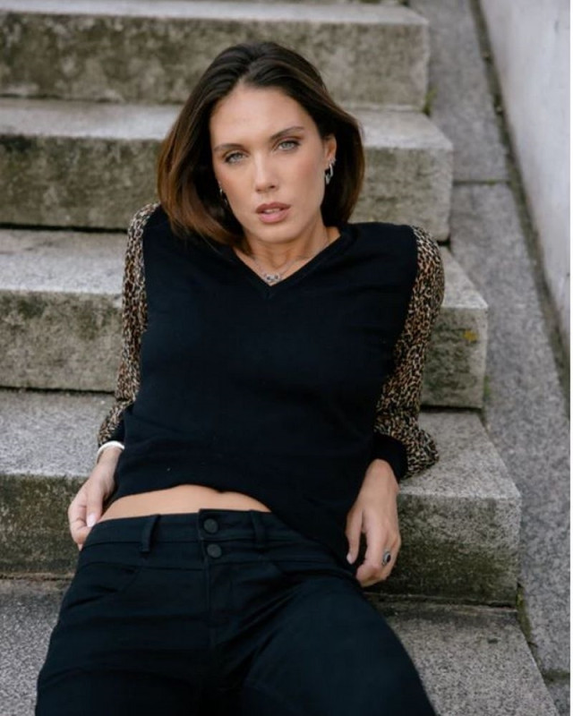 Pull v Laonie Soft FREEMAN T PORTER Noir