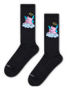 Chaussette Good pig sneaker HAPPY SOCK Noir