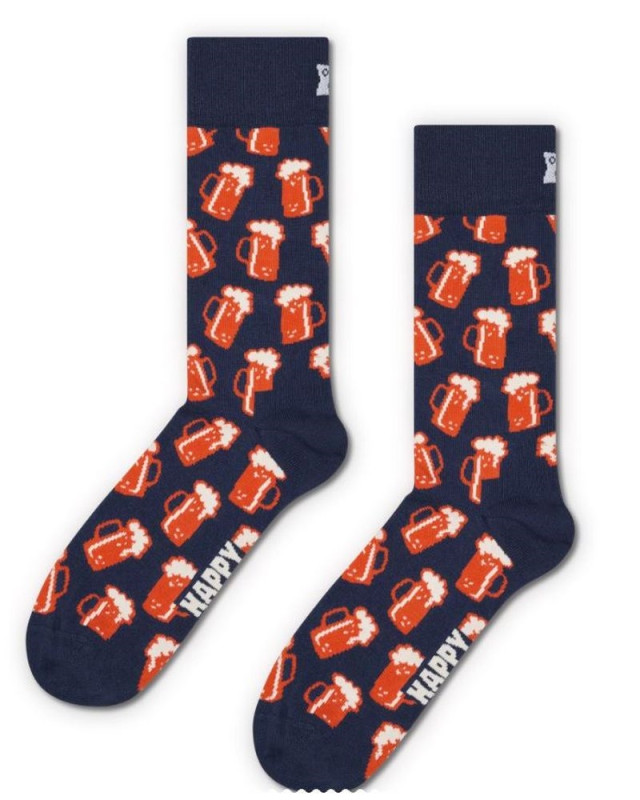 Chaussette beer socks HAPPY SOCKS marine