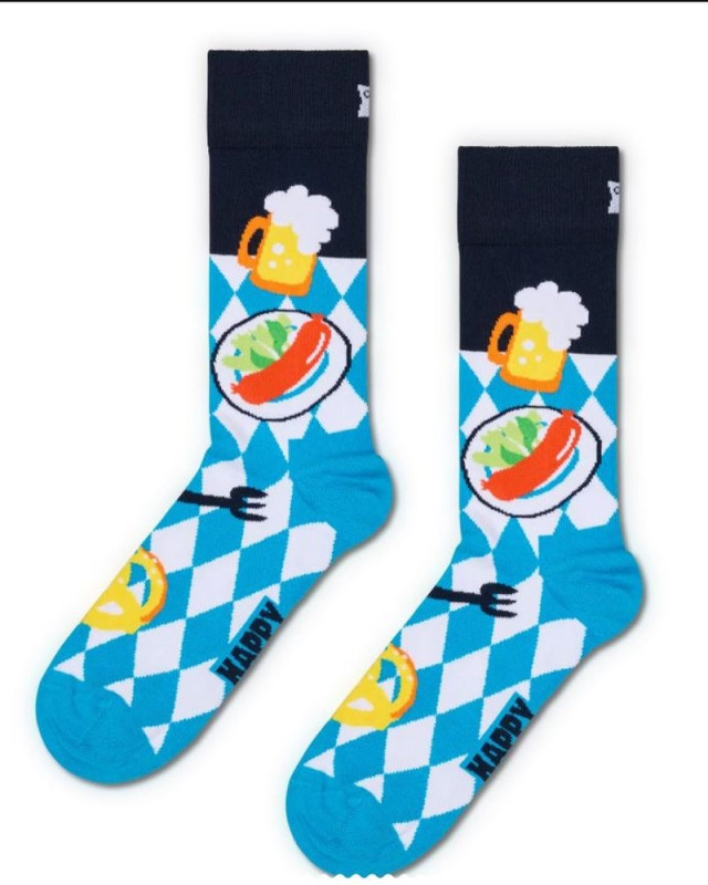 Chaussette oktoberfest sock HAPPY SOCKS BLEU