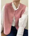 Gilet sans manche K202-384 IT HIPPIE vieux rose