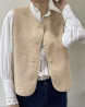 Gilet sans manche K202-384 IT HIPPIE Ecru