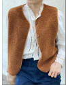 Gilet sans manche K202-384 IT HIPPIE Caramel