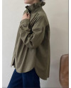 Chemisier M845-190 IT HIPPIE Kaki