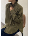 Chemisier M845-190 IT HIPPIE Kaki