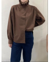 Chemisier M845-190 IT HIPPIE Marron