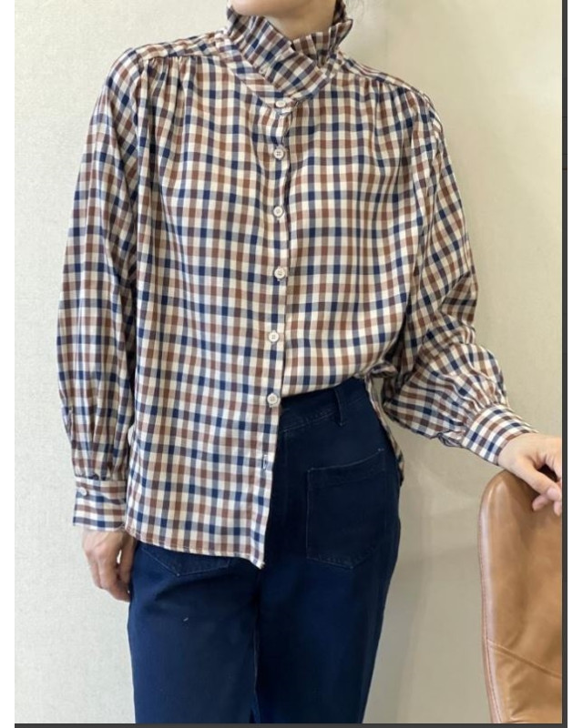 Chemisier M845-692 IT HIPPIE Marron