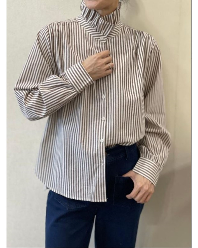 Chemisier M845-5 IT HIPPIE Marron