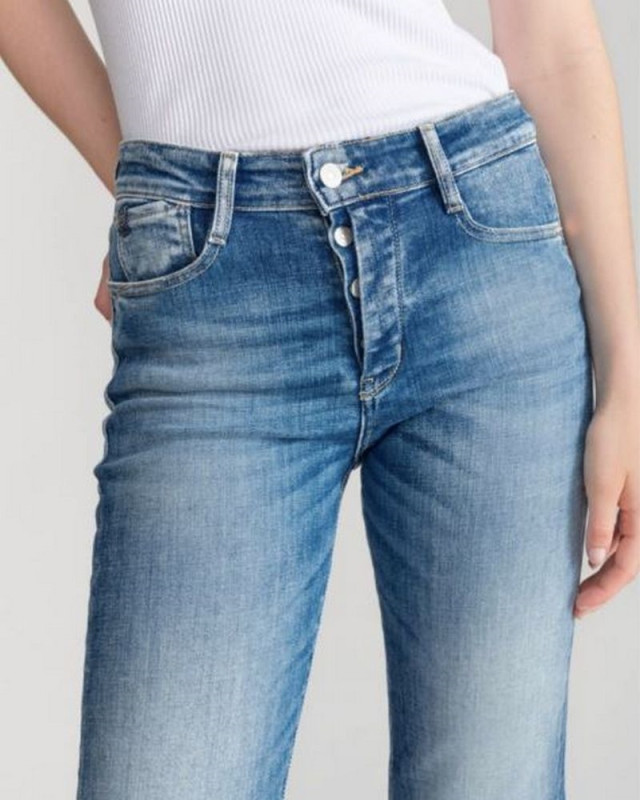 Jeans 400/17 mom LE TEMPS DES CERISES BLEU