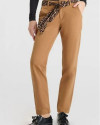 Pantalon Chino Kristin LE TEMPS DES CERISES Marron