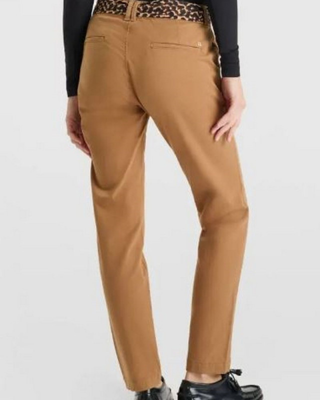 Pantalon Chino Kristin LE TEMPS DES CERISES Marron