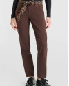 Pantalon Chino Kristin LE TEMPS DES CERISES black coffee