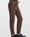Pantalon Chino Kristin LE TEMPS DES CERISES black coffee
