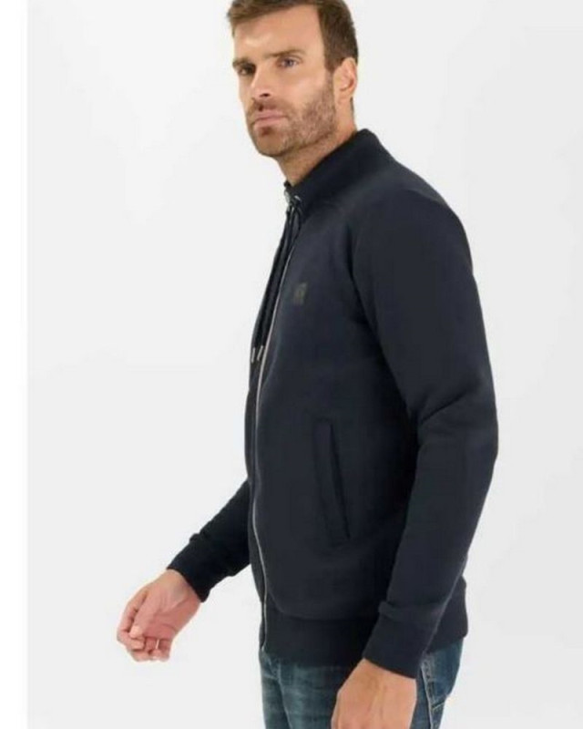 Sweat zippé olago LE TEMPS DES CERISES Marine