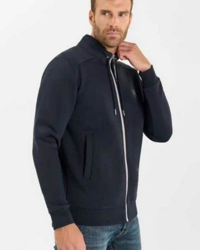 Sweat zippé olago LE TEMPS DES CERISES Marine