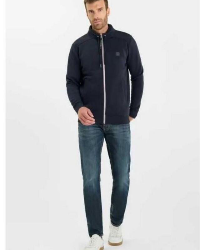 Sweat zippé olago LE TEMPS DES CERISES Marine