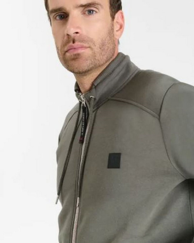 Sweat zippé olago LE TEMPS DES CERISES dusty