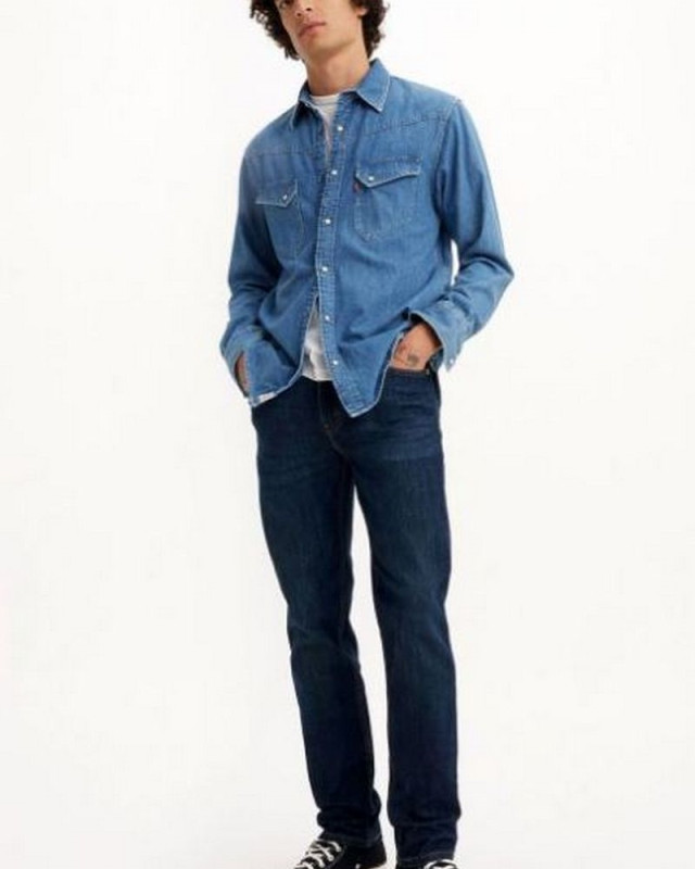 Jeans slim 04511-4655 LEVIS STRAUSS Bleu foncé