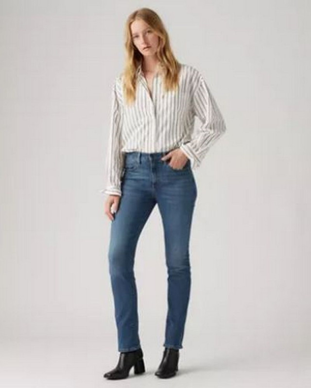 jean droit 724 LEVIS STRAUSS dark indigo