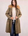 Parka or169dh MOLLY BRACKEN Kaki
