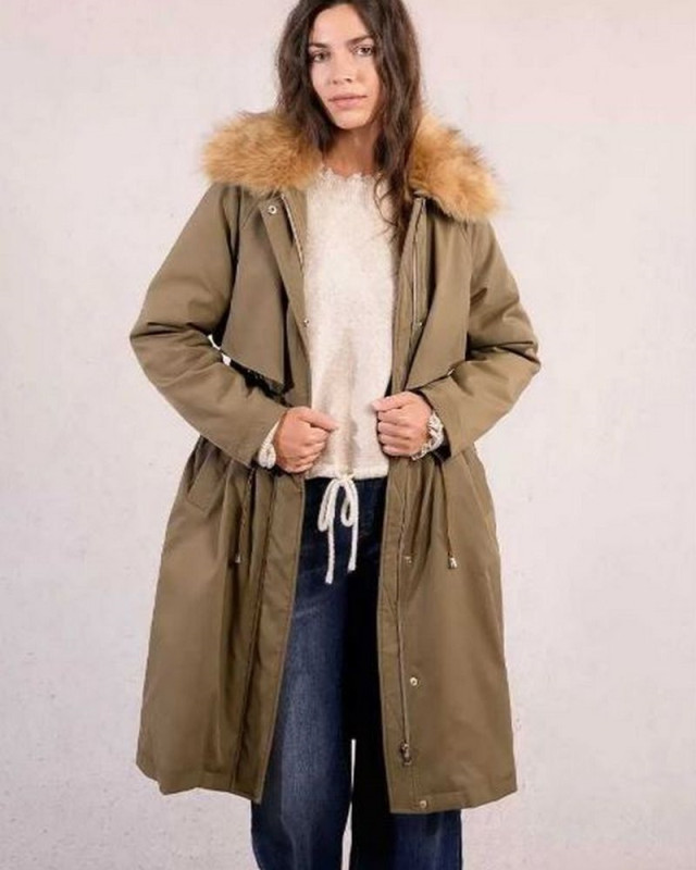 Parka or169dh MOLLY BRACKEN Kaki