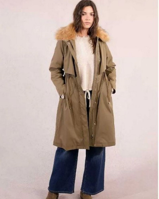 Parka or169dh MOLLY BRACKEN Kaki