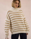 Pull en maille LA1817DH MOLLY BRACKEN ecru/beige