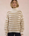Pull en maille LA1817DH MOLLY BRACKEN ecru/beige