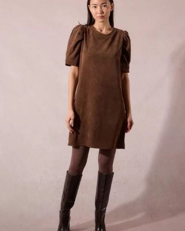 Robe courte P1548DN  MOLLY BRACKEN choco